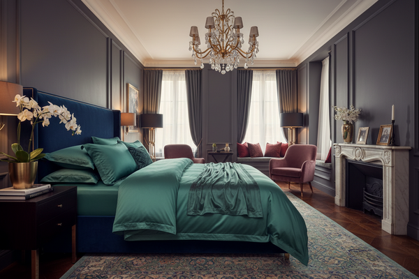 Panache in Lustre Cotton: For Bedrooms That Speak for Themselves