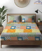 Cute Kids Fitted Bedsheet With Pillow Cover