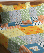 Cute Kids Fitted Bedsheet With Pillow Cover