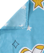 Unicorn Fantasy Print Kids Bedsheet With Pillow Covers