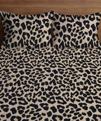 Animal Print Bedsheet With Pillow Covers