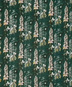 Emerald Forest Charm Fitted Bedsheet With Pillow Cover