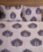 Earthy Elegance Fitted Bedsheet With Pillow Cover